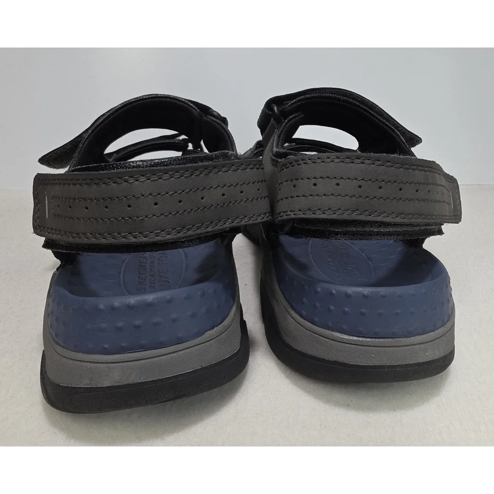 Skechers Luxe Hiking Sandals Mens 11 Relaxed Fit‎ Gray Blue Great Tread